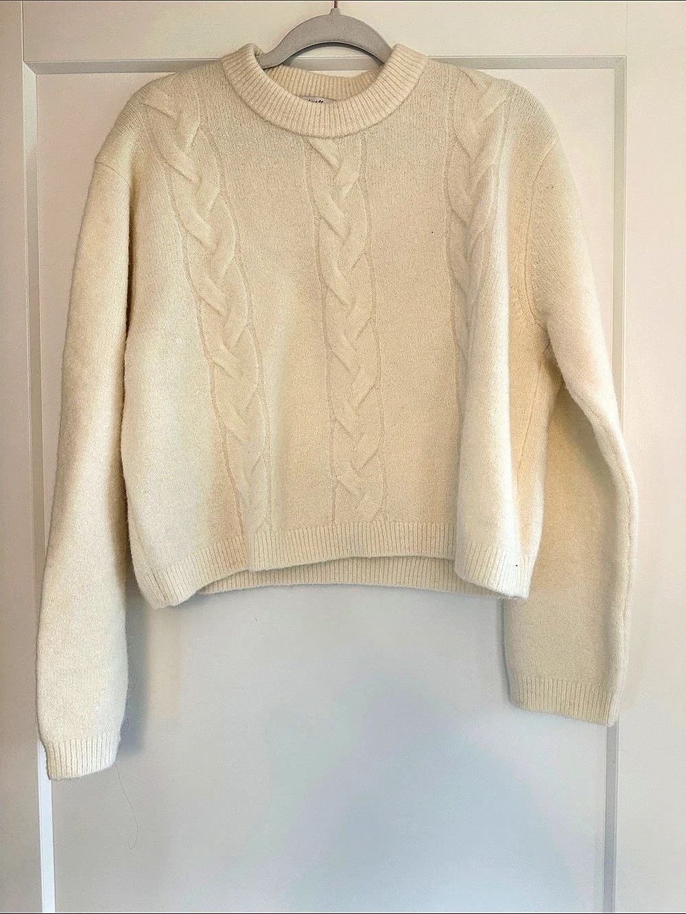 Madewell Cream Sweater size M